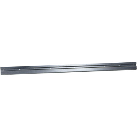 Novap – Barre murale en acier galvanisé 1025 mm – Fixation solide pour bacs de 0,3 à 23 litres – Épaisseur 15/10 mm pour rangement professionnel (1/6)