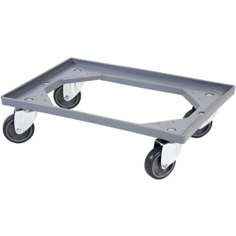 Chariot porte-bac norme Europe - 600 x 400 mm ou 400 x 300 mm - NOVAP - 5070109 (1/5)