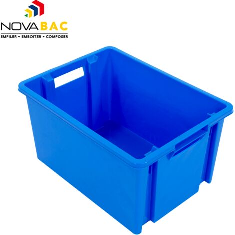 Boite de rangement Novabac 18L Bleu électrique - 5202425 (1/5)
