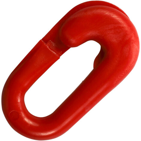 Novap – Anneau brisé en polyéthylène haute densité Ø 6mm rouge – Résistant aux contraintes – Accrochage simple – 1661516