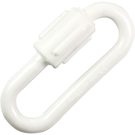Maillon rapide PA Ø 10mm Blanc - 1802117