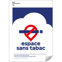 Adhésif Espace Sans Tabac A5 - 4002439