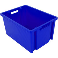 Bac gerbable et emboitable Novap - Capacité 30 L - Bleu roi
