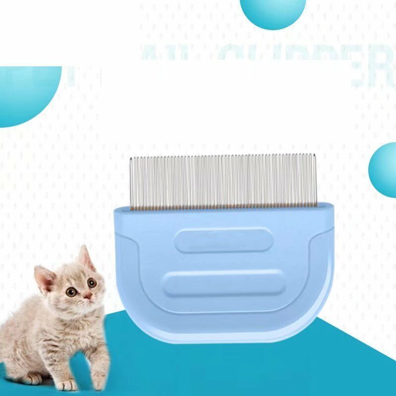 Chat, puces, peigne à poux, épilation, aiguille de nettoyage pour animaux de compagnie, peigne, peigne à proximité des dents, fournitures pour animaux de compagnie (peigne à puces 6.5  5.4 2