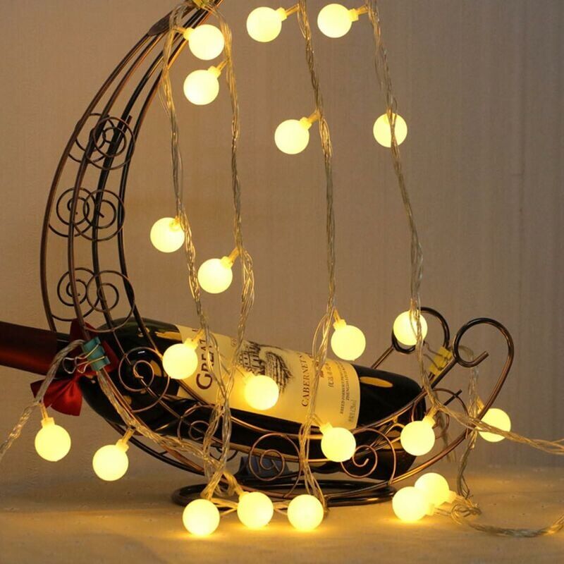 Guirlande Lumineuse Guirlande lumineuse LED à Piles Petites Boules