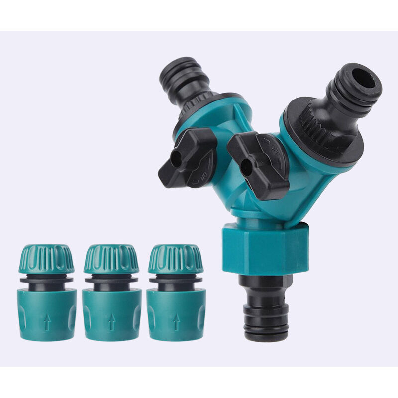 Lot De 20 Connecteur De Raccord Tuyau D'arrosage,Adaptateur Robinet Tuyau Arrosage,Séparateur De Tuyau En Y, Connecteur De Robinet Universel, Etc