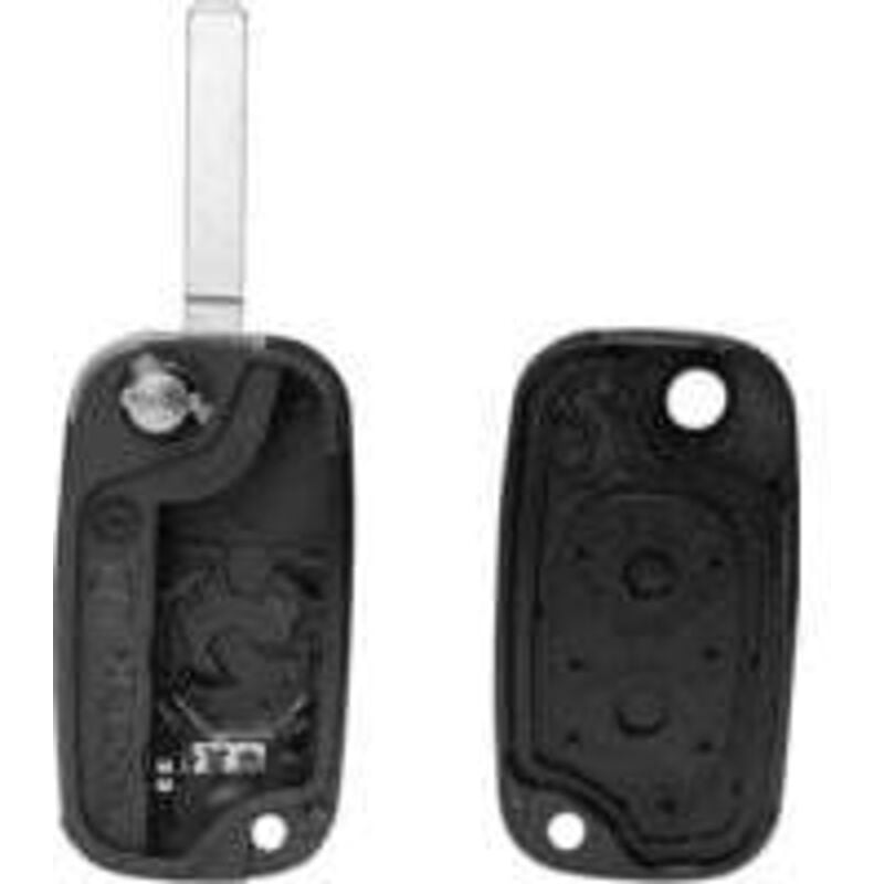 2 Pièces 2 Boutons Coque De Clé De Voiture Compatible Avec Chevrolet Aveo Matiz Cruze Captiva Spark Orlando Trax Opel Vauxhall Astra Insignia Zafira Vectra Adam Kaskada Corsa Karl Meriva Boitier Clé