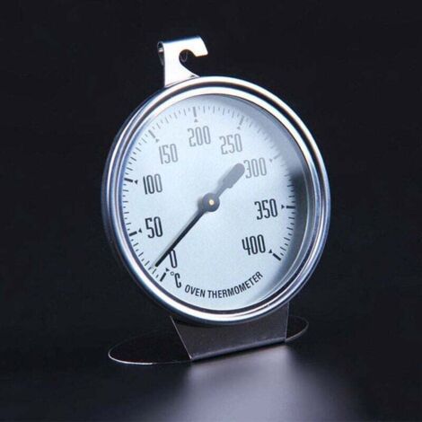 Thermomètre à Eau Bimétallique 63 Mm - Pour Chaudières, Grilles, Fumoirs, Sans Mercure
