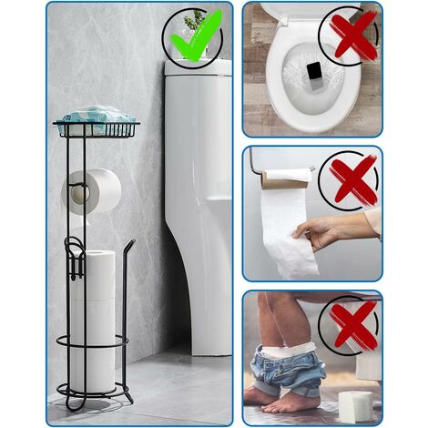 Cabilock Porte-Serviettes Métal Distributeur De Serviettes Sur Pied Porte- Serviettes Décoratif Pour Cuisine Et Salle à Manger