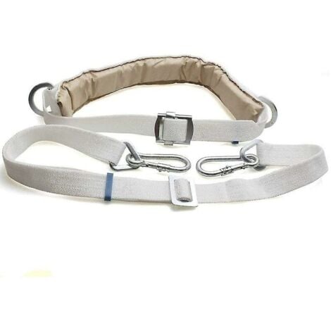 Ceinture de sécurité avec longe réglable, équipement de protection pour harnais de construction pour grimper aux arbres, kit antichute de protection personnelle 1pc
