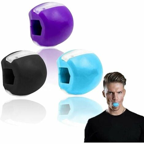 6 Pieces Muscler Machoire, Jawliner Exercice Machoire Musculation