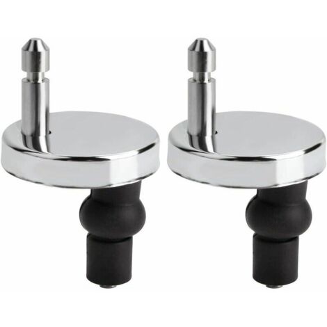 Lot De 2 Vis Pour Abattant WC En Acier Inoxydable - Compatible La Plupart Des Toilettes - Installation Facile