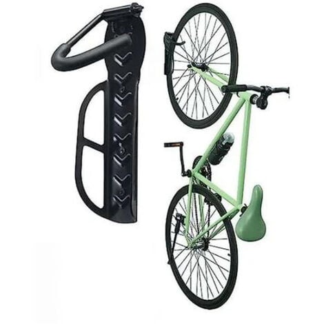 Primematik - Support mural de vélo avec crochet pliable pour