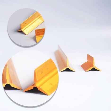 Règle Triangulaire Architecte En Aluminium - Échelles 1:20, 1:25, 1:50, 1:75, 1:100 - 30 Cm - 7