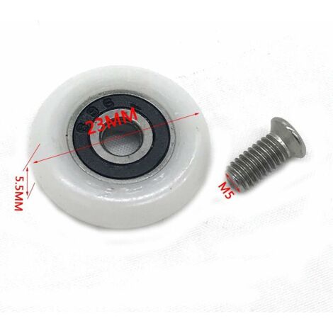 Lot 8 Roues Polyuréthane Rouge Ø58 Mm + Clé - Rechange Patins Quad Roller Débutant