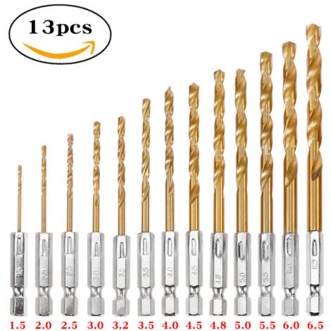 Boîte De Forets En Acier Rapide Pour Perceuses électriques 8.5 Mm  10 Pieces 94973838