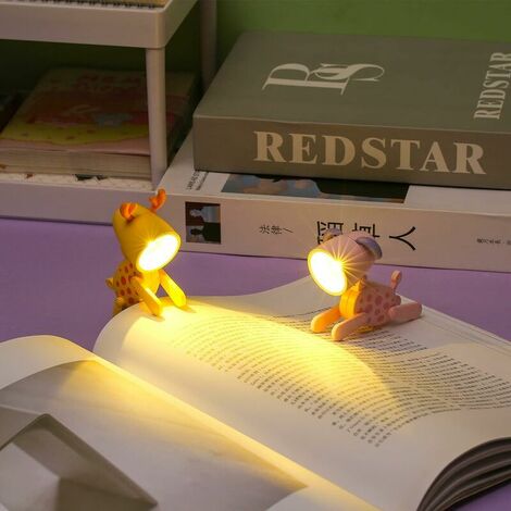 Mini led lampe de lecture mignon veilleuse usb lampe ronde
