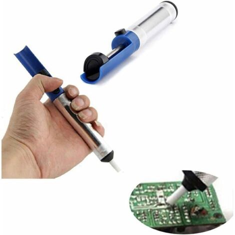 Pompa Dissaldante Pompe à Dessouder Professionnelle - Aspiration Puissante 25 CmHg Pour Soudure Accessoire Soudure Labo