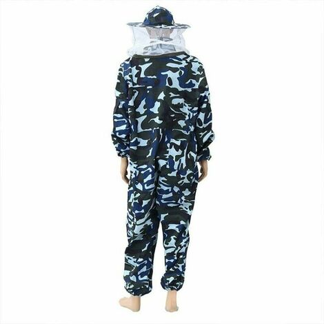 Combinaison D'Apiculteur Avec Gants Et Voile - Costume Apiculture Increvable Hommes Et Femmes, Protection Complète