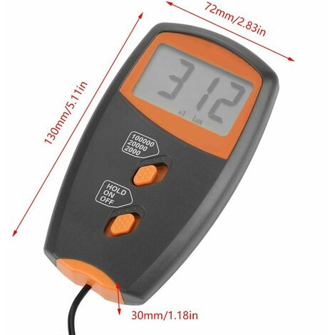Luxmètre Numérique Luxmètre numérique 100000 lux Luminomètre LX1010B Photomètre Luminomètre Luminomètre Luminomètre Luminosité