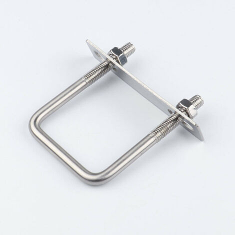 M6X90 U Bolt Boulon en acier inoxydable 304 (6 Pièces) | Leroy Merlin