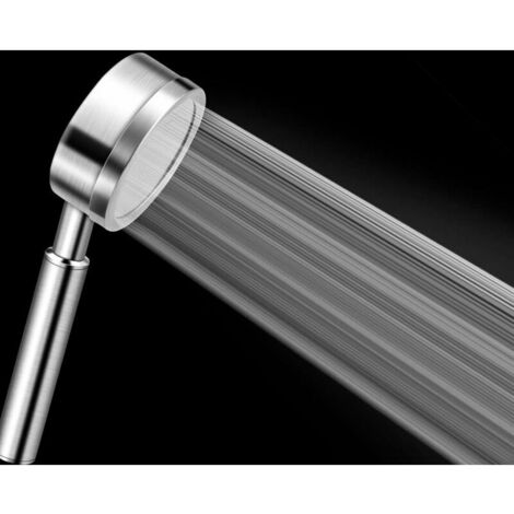 Pommeau Douche Haute Pression Olliwon Acier Inoxydable 304 - Économie D'Eau 60%