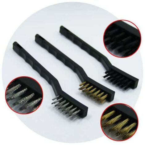 Lot De 10 Brosses Métal Pour Dremel, Proxxon - Décapage, Satinage, Nettoyage Métaux
