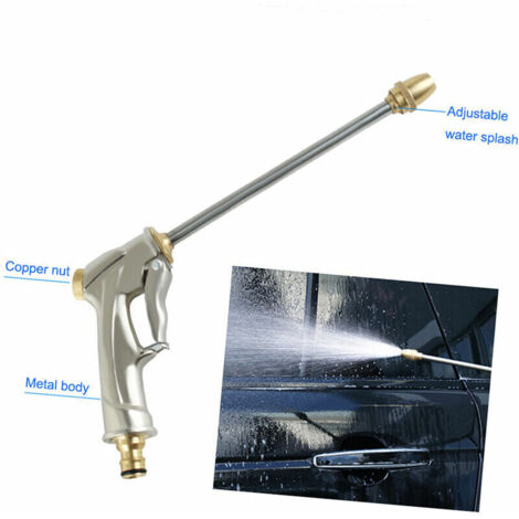 Pistolet Pression Nettoyeur Haute Pression Sur Batterie 60 Bar 21V 300W 2 Batteries 20000 Mah 88221696