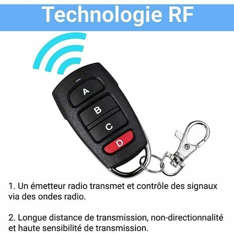 AZ Remote - Télécommande universelle copieuse - portail garage