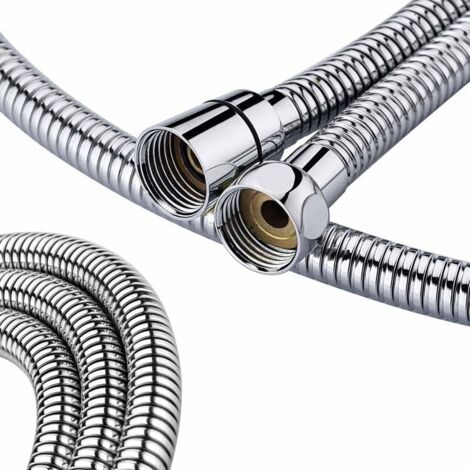 Flexible de douche, flexible de douche 1,5 M, argent