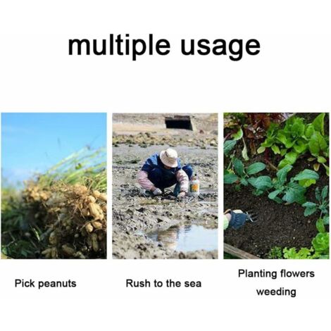 Kit De 3 Désherbeurs Manuels En Acier Inoxydable - Outils Jardin à Main Avec Poignée Bois - Élimine Pissenlits Et Mauvaises Herbes