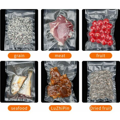 Machine Sous Vide Alimentaire, Appareil de Mise Sous Vide la Cuisine et la Conservation, pour Aliments, Viandes, Légumes, Fruits Inclus 10 Sac Sous Vide