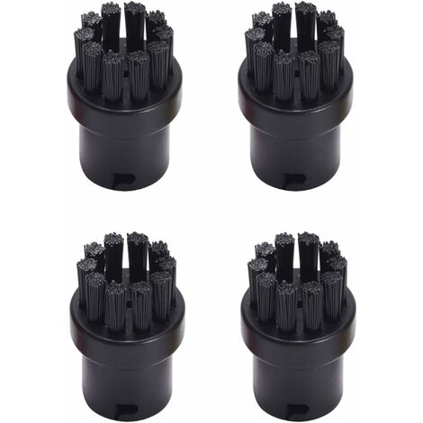 CSPARKV 7 Pcs Accessoire Karch- Nettoyeur Vapeur Set, 4 Brosses Karch Er 1 Rondes Grande Und 2 Buse Pieces Detachees Pour Karch Er Sc1 Sc2 Ctk10 Sc3 Sc4 Sc5 Sc7 92948270