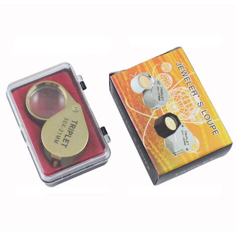Greyoe Loupe de poche portable 15x - Loupe de lecture pliable - Avec étui en cuir - Pour personnes âgées - Peut être utilisée pour lire les journaux, comme remerciement et comme Greyoe Loupe de poche portable 15x - Loupe de lecture pliable - Avec étui en cuir - Pour personnes âgées - Peut être utilisée pour lire les journaux, comme remerciement et comme