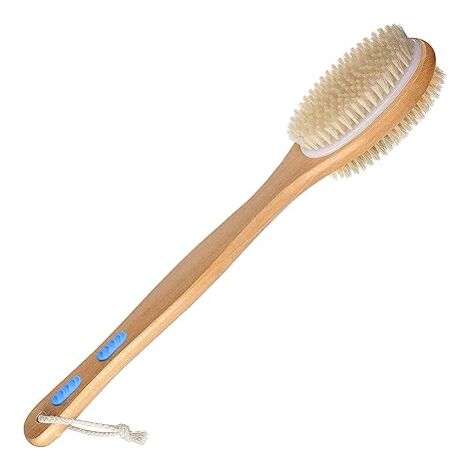 Serviette Exfoliante Longue Pour Le Dos - 55 Cm, Deux Faces Rugueuses - Sisal Et Tissu - Pour Gommage Corps Et Nettoyage Profond - 4