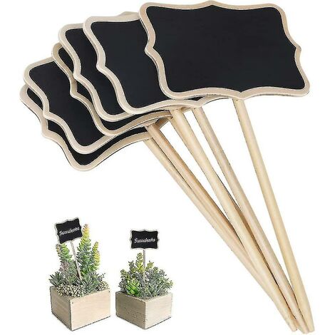 100 Étiquettes Plantes En Aluminium Avec Liens Twist - Marqueurs Jardin Extérieur Durable