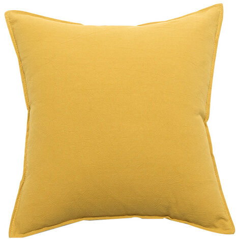 Soleil d'ocre Leone Coperchio, Cuscino, Poliestere, Ecru, 32 X 50 cm