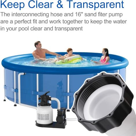 Préfiltre Piscine GRE PFAC17 1.7L - Avec Connecteur Tuyau - Protection Filtration