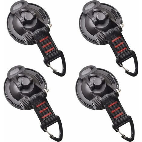 NEWFUN Support de Voiture à Triple Ventouse pour Insta360 - Canne à Selfie de 112 cm, Fixation pour Prise de Vue sur Le Toit, Troisième Personne