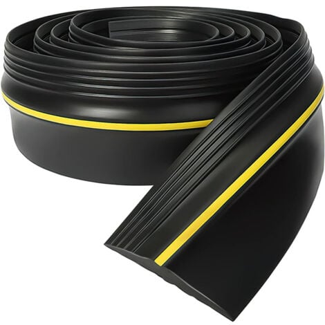 SHINING HOUSE Joint de seuil de porte de garage 1 m, seuil de porte de garage, joint de porte de garage, caoutchouc de remplacement de coupe-froid bricolage