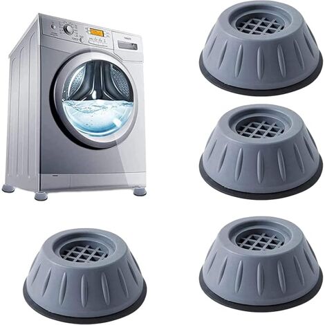 Lot De 4 Tapis Anti-vibration Liège/caoutchouc – 50x50 Mm – Pour Machine à Laver, Sèche-linge, Réduction Bruit
