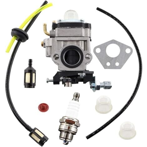 SHINING HOUSEKit de Carburateur pour débroussailleuse RYOBI RBC30SBS RBC52SB RBC40SB RBC38SB RBC52FSB Homelite HBC45SB 5131000400