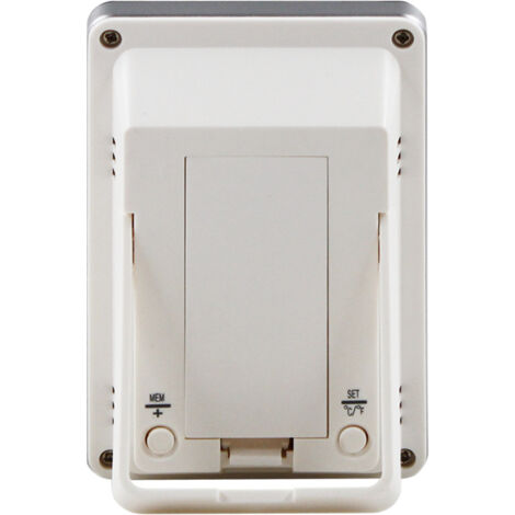 Thermomètre Piscine Sans Fil - Sonde Flottante IPX7 - Récepteur LCD Intérieur - Portée 90m