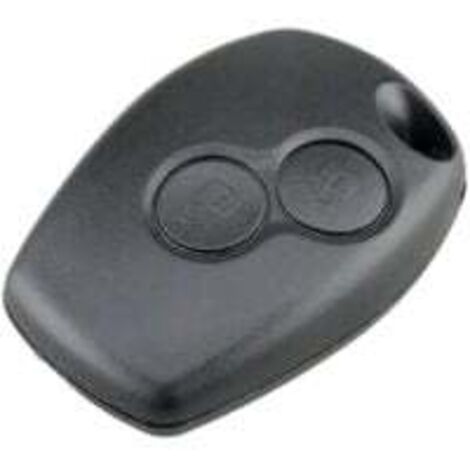 Clé Twingo 2 Coque Clé Télécommande ANGOFIZ Pour Renault Clio 3, Kangoo 2, Twingo 2 - 2 Boutons Coque Clé Clio 3