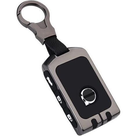 Porte-clés Anti-perte Pour Volvo V40 V50 V60 V70 V90 - Avec Anneau En D Et Mousqueton - Design Sobre Et Pratique