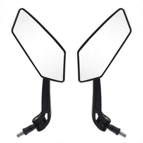 Rétroviseurs Vélo Custom Noir – Lot De 2 – Alu, Sans Marque