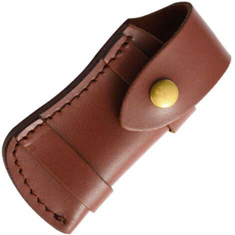 Porte-marteau Ceinture En Cuir Véritable - Étui Hachette - Boucle Rapide - Convient Ceintures Jusqu'à 5,1 Cm - Brun