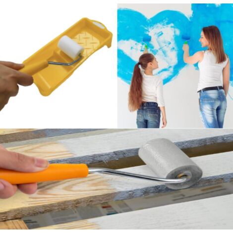 Rouleaux En Mousse Pour Peinture - Lot De 36 - 3 Tailles (S, M, L) - Pour Loisirs Créatifs Enfants & École - 3