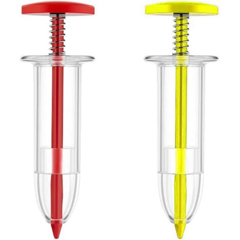 Semoir Manuel Pour Jardin - Distributeur De Graines De Précision Pour Carottes, Radis, Laitue - Outil De Plantation Portable