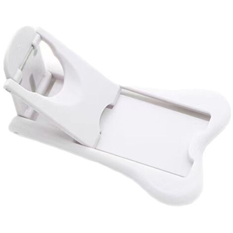 4 Bloqueurs Porte Coulissante Adhésifs - Sécurité Enfant - Sans Perçage - Pour Armoire, Fenêtre, Frigo